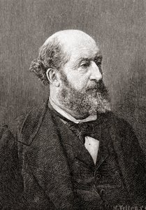 Guillaume Victor Émile Augier, The Century Illustrated Monthly Magazine, julkaistu 1884 (puukaiverrus)